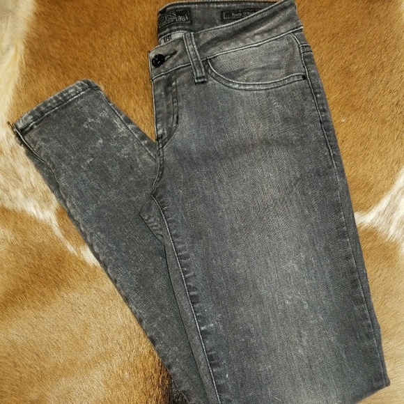 Guess Denim - Guess Power Skinny gray black denim jeans